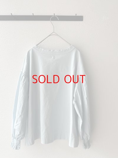 画像6: grin 40/2天竺×布帛 シャーリングPO