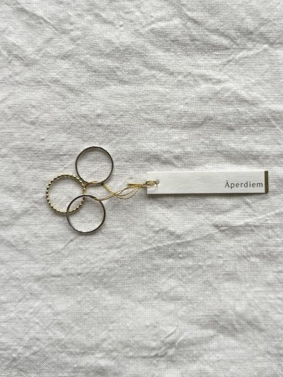 画像2: Aperdiem Contour Trio Ring