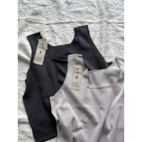 Vlas Blomme Silk Cotton 2wayノースリーブプルオーバー