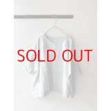 grin 40/2天竺×布帛 パネルカーディガン