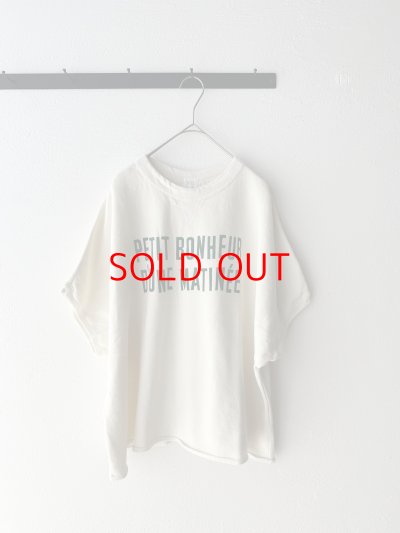 画像3: NATURAL LAUNDRY コットンリネン裏毛 プチボヌールpt T【レターパックプラス（600円）発送可能】