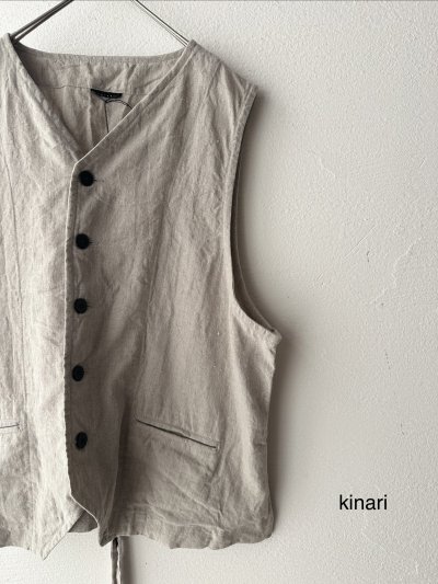 画像13:  Luminaes コルトレイクリネン スーツベスト 