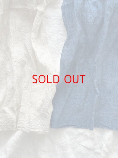 画像7: *sale30%off* prit リネンコットン強撚ランダムボーダーストール【クリックポスト（185円）発送可能】