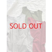 harmonie-Organic Cotton- ウォッシャブル天竺タンクトップ 【クリックポスト発送可】