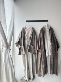 Luminaes コルトレイクリネン タックワンピース