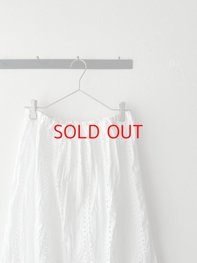 画像4: grin ボーラーレース ギャザースカート