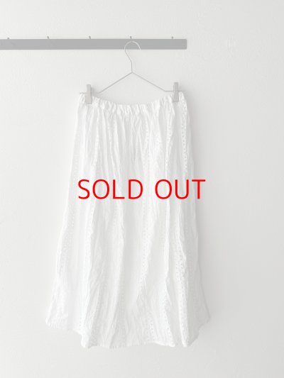 画像7: grin ボーラーレース ギャザースカート