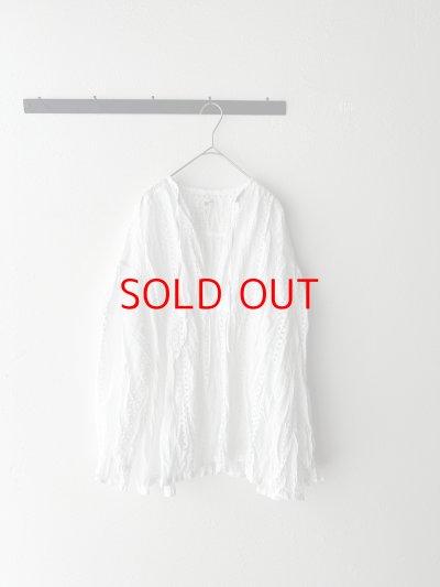 画像7: *sale30%off* grin ボーラーレース ギャザープルオーバー