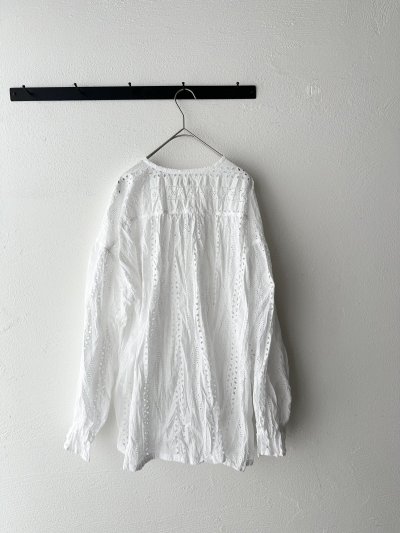 画像8: grin ボラーレース ギャザープルオーバー