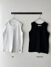 画像2: NATURAL LAUNDRY オールドコット ノースリーブ【クリックポスト（185円）発送可能】 (2)