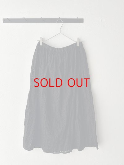 画像8: grin ボーラーレース ギャザースカート