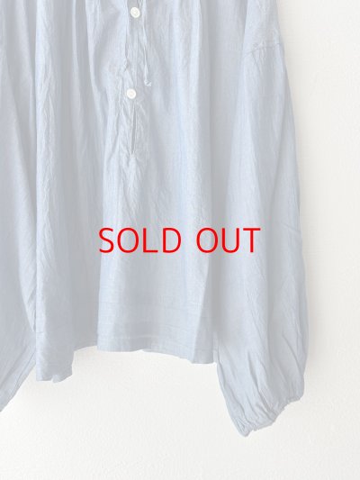 画像6: grin INDIAデニムボイル スキッパープルオーバー