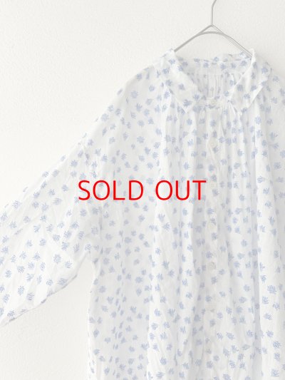 画像9: grin floraシアープリント リンクルシャツ