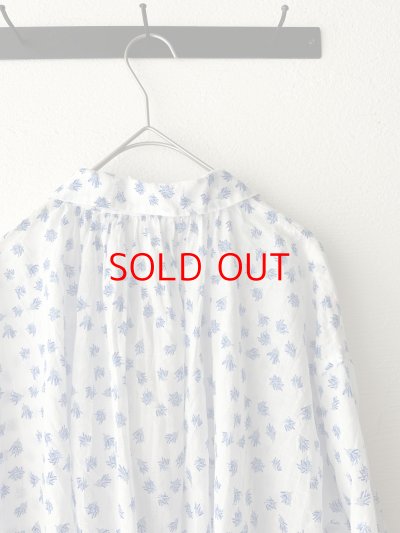 画像13: grin floraシアープリント リンクルシャツ