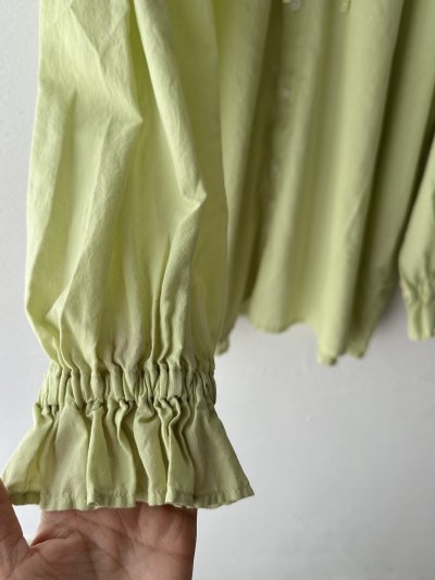 画像8: grin 100/2ボイル ラグランスモックシャツ