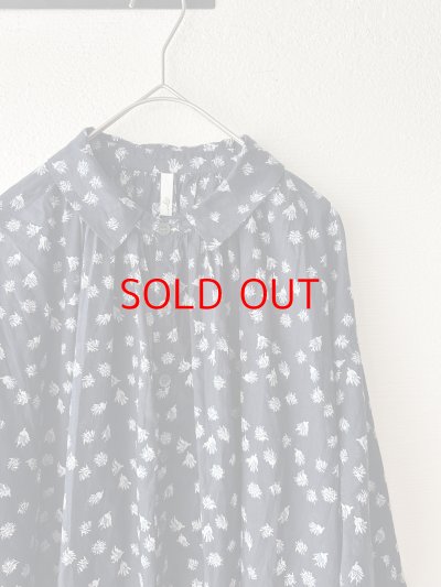 画像14: grin floraシアープリント リンクルシャツ