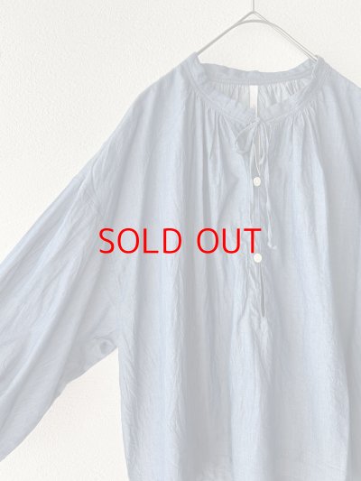 画像4: grin INDIAデニムボイル スキッパープルオーバー