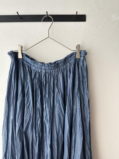 画像2: grin INDIGOデニムボイル スカート