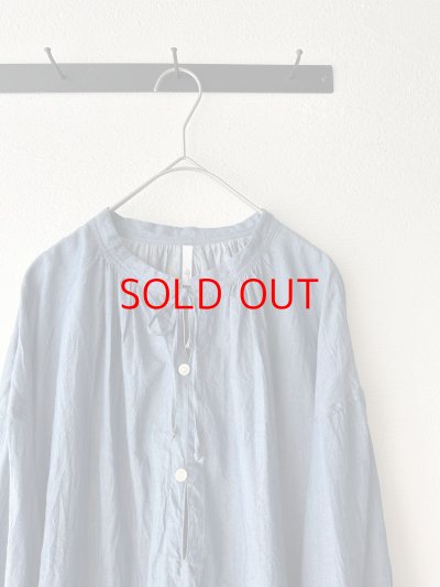 画像3: grin INDIAデニムボイル スキッパープルオーバー