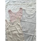 nouvelles du paradis コットンテレコ タンクトップ【クリックポスト発送可】