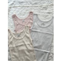 nouvelles du paradis コットンテレコ タンクトップ【クリックポスト発送可】