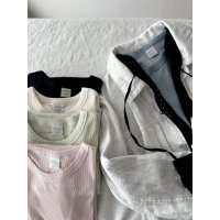 【新色入荷】nouvelles du paradis コットンテレコ プチクルー【クリックポスト発送可】