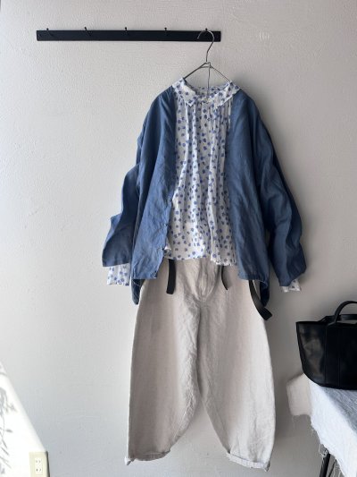 画像4: grin floraシアープリント リンクルシャツ