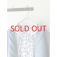 grin floraシアープリント リンクルシャツ