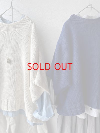 画像11: *sale30%off* Véritécoeur ドルマンプルオーバーニット