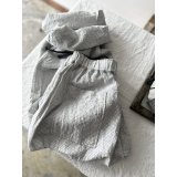 Luminaes 綿麻ピンチェック ワイドPT