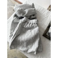 Luminaes 綿麻ピンチェック ワイドPT