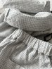 画像2: Luminaes 綿麻ピンチェック ワイドPT (2)