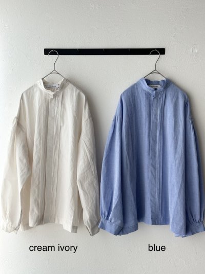 画像2: Véritécoeur ピンタックシャンブレーシャツ