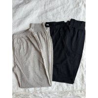 prit 40/1ヨーロッパリネン天竺 裾切替レギンス