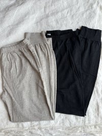 prit 40/1ヨーロッパリネン天竺 裾切替レギンス