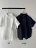 画像2: NATURAL LAUNDRY 60フレンチリネン レモン刺繍シャツ (2)