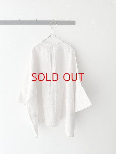 画像8: NATURAL LAUNDRY 60フレンチリネン  ランドスケープシャツ【クリックポスト（185円）発送可能】
