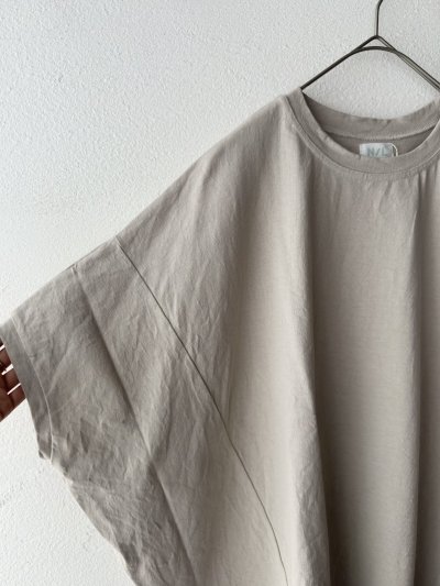 画像5: NATURAL LAUNDRY ライト度詰天竺 ワイドドルマンTシャツ