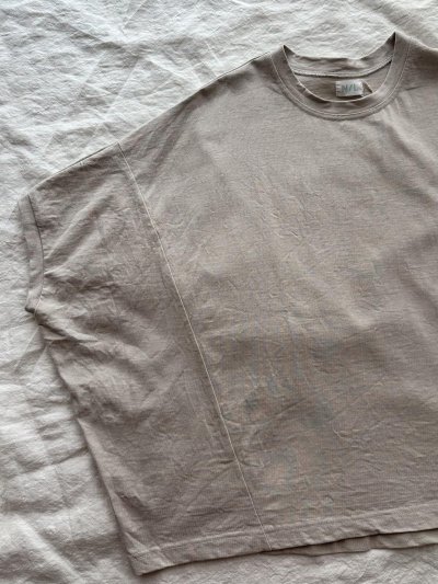 画像8: NATURAL LAUNDRY ライト度詰天竺 ワイドドルマンTシャツ