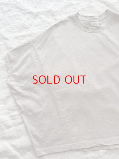 画像8: NATURAL LAUNDRY ライト度詰天竺 ワイドドルマンTシャツ
