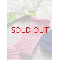 *sale30%off* prit バイカラープポコソックス【3足までクリックポスト(185円) 】