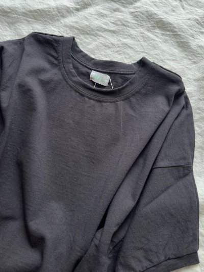 画像10: NATURAL LAUNDRY ライト度詰天竺 ワイドドルマンTシャツ