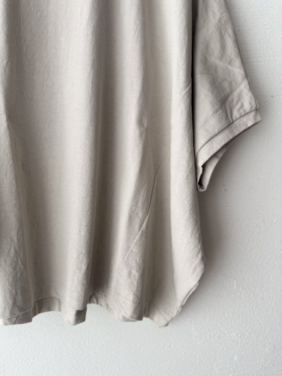 画像6: NATURAL LAUNDRY ライト度詰天竺 ワイドドルマンTシャツ