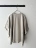 画像7: NATURAL LAUNDRY ライト度詰天竺 ワイドドルマンTシャツ (7)