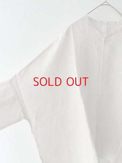 画像6: NATURAL LAUNDRY 60フレンチリネン  ランドスケープシャツ【クリックポスト（185円）発送可能】