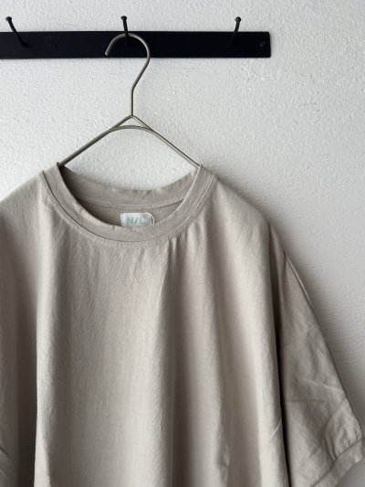 画像4: NATURAL LAUNDRY ライト度詰天竺 ワイドドルマンTシャツ