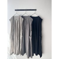 Luminaes 1/60手染めリネン ロングジレ