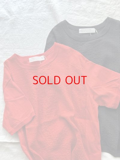 画像7: NATURAL LAUNDRY リネンサッカーストライプ T【クリックポスト（185円）発送可能】