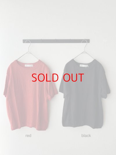 画像8: NATURAL LAUNDRY リネンサッカーストライプ T【クリックポスト（185円）発送可能】