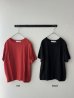 画像2: NATURAL LAUNDRY リネンサッカーストライプ T【クリックポスト（185円）発送可能】 (2)